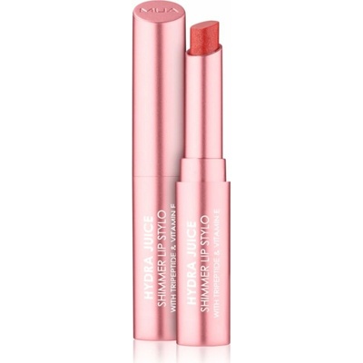 MUA Makeup Academy Hydra Juice Peptide Shimmer Lip Stylo třpytivá rtěnka s vyživujícím účinkem Berry Bliss 1,5 g
