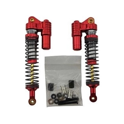 RACING RC PARTS ULTIMATE Crawler nastavitelné olejové tlumiče 110 mm progresivní s vyrovnávací nádrží 2 ks