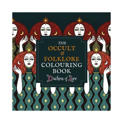 Occult & Folklore Colouring Book