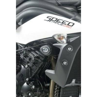 Aero padací chrániče R&G Racing (přední) pro motocykly TRIUMPH Speed Triple ('11)