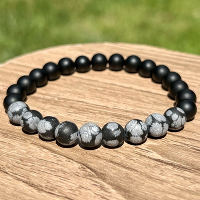 Živé kameny minerální obsidián onyx Osobní probuzení NARM2021172