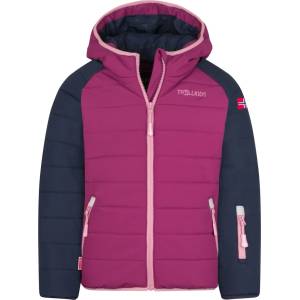 TROLLKIDS Детско зимно яке Trollkids Kid's Hafjell Snow Jacket Pro Ski jacket - Navy / Plum / Mauve - размер 92 (EU) (703-2537-1811)