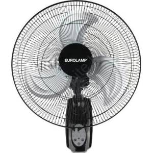 EUROLAMP Стенен вентилатор 90 w/230 v Ø 50 см черен (eu0788)