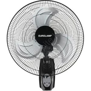 EUROLAMP Стенен вентилатор 90 w/230 v Ø 50 см черен (eu0788)