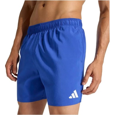 Adidas Бански гащета Adidas 3 Bar Logo 5´´ swimming shorts - Blue (Semi Lucid Blue / White)
