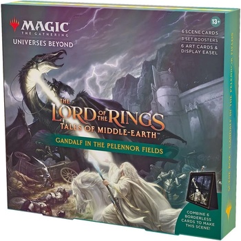 Wizards of the Coast Magic the Gathering: The Lord of the Rings: Tales of Middle Earth Scene Box - Gandalf in the Pelennor Fields (BGMT0000837N)