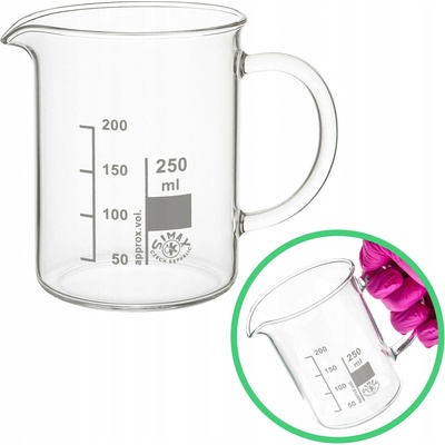 Kádinka s uchem nízká Simax sklo 250 ml