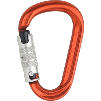 AustriAlpin HMS карабинер Austrialpin HMS Rondo ID Aluminium 3-Way Autolock HMS carabiner - Red Anodized - размер One Size (323-0192-0111)