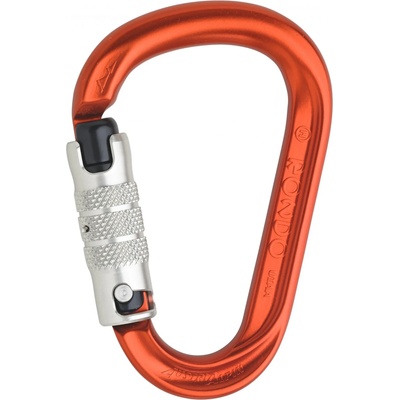 AustriAlpin HMS карабинер Austrialpin HMS Rondo ID Aluminium 3-Way Autolock HMS carabiner - Red Anodized - размер One Size (323-0192-0111)