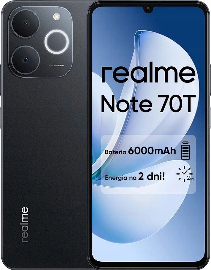 realme Note 70T 4GB/64GB Obsidian Black od 1 899 Kč - Heureka.cz
