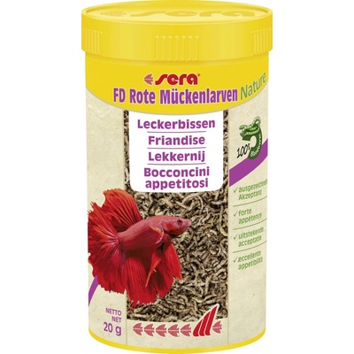 Sera FD Rote Mückenlarven 250 ml