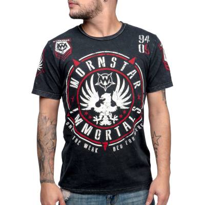 WORNSTAR мъжка тениска WORNSTAR - Immortals Eagle - Black - WSTM-IMEG