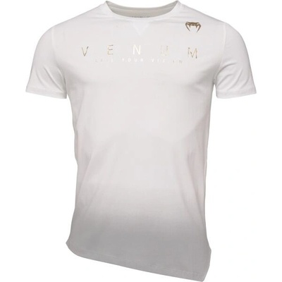 Venum LiveYourVision tričko biele zlaté sivé