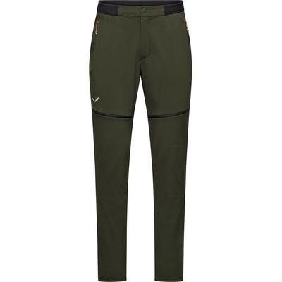 Salewa Мъжки панталон със свалящи крачоли Salewa Pedroc 3 Durastretch 2in1 Pant Walking trousers - Dark Olive - размер 54 (EU) (010-1664-0315)
