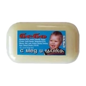 Milva Детски тоалетен сапун с мед и мляко, 60 g - ozone