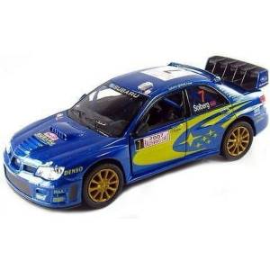 Kinsmart Метална количка Kinsmart - Subaru Impreza WRC 2007, #7, 1: 36, синя (52036)