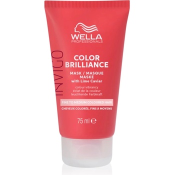 Image 1 of Wella Invigo Color Brilliance хидратираща маска за фина коса 75ml