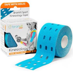 BronVit Sport Kinesio Tape перфориран Цвят: син