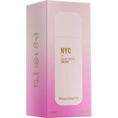Dicora Urban Fit new york toaletná voda dámska 40 ml