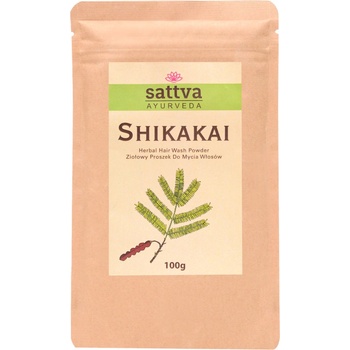 Sattva Shikakai púder na umývanie vlasov 100 g