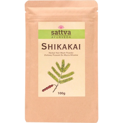 Sattva Shikakai púder na umývanie vlasov 100 g