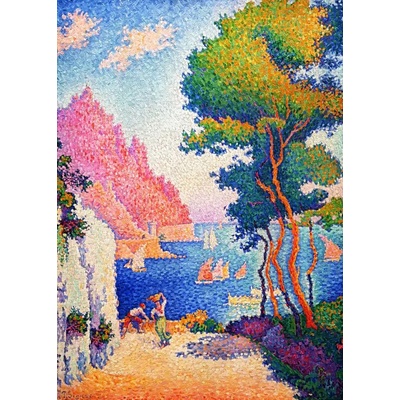 Grafika Paul Signac Capo di Noli 1898 500 dielov