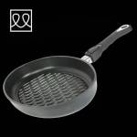 AMT 35 х 24 барбекю индукционен тиган с мобилна дръжка AMT Gastroguss (AMTI3524BBQZ20B)