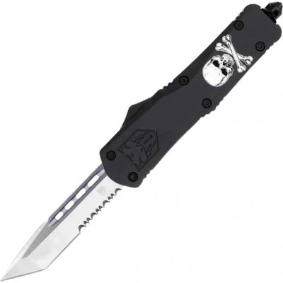 CobraTec Large FS-3 Jolly Roger Black Tanto Zoubkovaný 06CT133