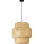Immax 08268L - Пендел HILO 1xE27/40W/230V Ø 47 см бамбук (IM1358)