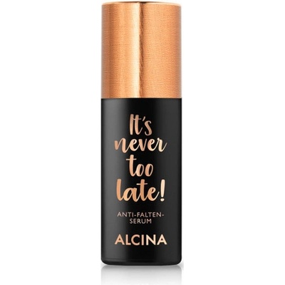 Alcina It's Never Too Late sérum proti vráskam 30 ml