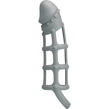 Pretty Love Penis Sleeve With Ball Strap White