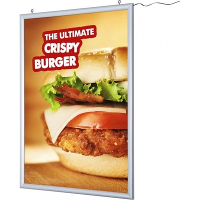 Jansen Display LED světelný rám 700 x 1000 mm, oboustranný