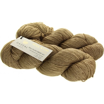Gazzal Wool Star 3807 pale olive green