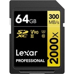 Lexar Professional 2000x SDXC 64GB C10/UHS-II (LSD2000064G-BNNNG)