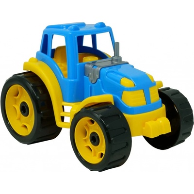Rappa traktor plastový 25 cm modrá