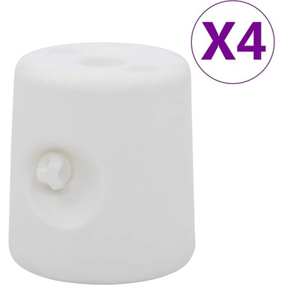 OMAXI 745862 Závaží pro party stan 4 ks PE bílá