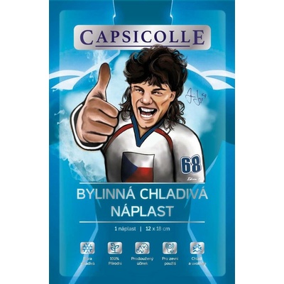 CAPSICOLLE bylinná chladivá náplast 12 x 18 cm 1 ks