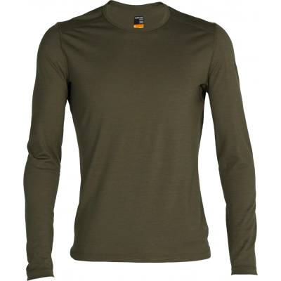 Icebreaker Мъжко мериносово термобельо Icebreaker 200 Oasis L/S Crewe Merino base layer - Loden - размер XL (015-0858-2414)