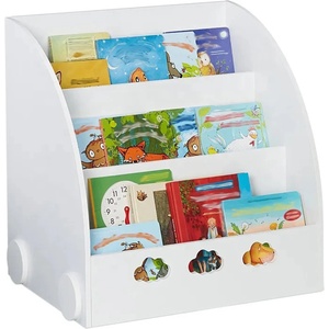 Ginger Home Детска етажерка за съхранение на книжки Ginger Home, Бяла (TF5733)