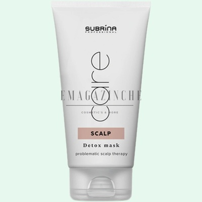 Subrina Professional Успокояваща и хидратиращата детоксикираща маска с екстракт от невен и урея 150 мл. Care Scalp Detox Mask (0960282)
