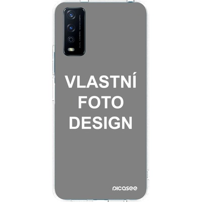 Pouzdro Picasee silikonové Vivo Y11s Vlastní design/motiv čiré