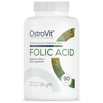 OstroVit Folic Acid, 400 mcg, 90 таблетки, OstroVit