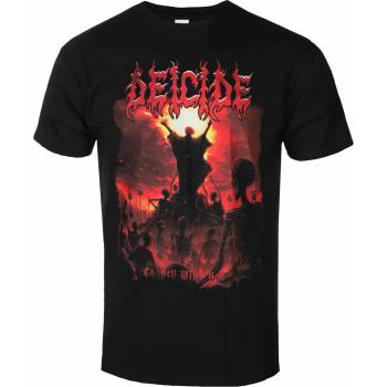 Plastic head мъжка тениска deicide - to hell with god- ЧЕРЕН - plastic head - ph12687