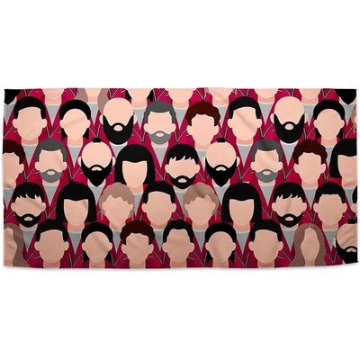 Sablio Uterák Money heist Anonymné tváre 70 x 140 cm
