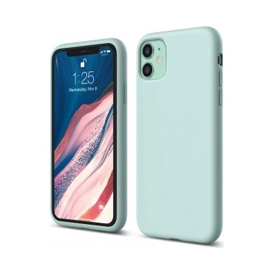 Púzdro elago Silicone Case iPhone 11 Baby Mint