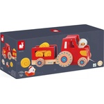 Janod Дървена играчка Janod - Трактор (J03317)