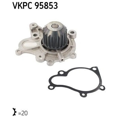 Vodní čerpadlo, chlazení motoru SKF VKPC 95853 (VKPC95853)