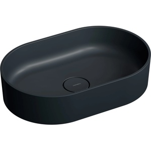 Omnires Ovo M+ 55x36 cm matt black lava (OVOUNBLV)
