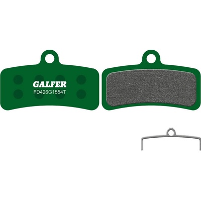 Galfer FD426 zelené Shimano, Tektro, TRP čtyřpístkové – Zbozi.Blesk.cz