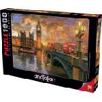 Anatolian Пъзел Anatolian - Залез над Уестминстърското абатство, 1000 части (P1023)
